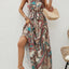 Elegant Floral Sleeveless Dress - A Summer Essential