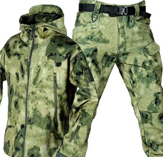 Chaqueta deportiva de concha suave de piel de tiburón para hombre