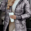 Elegant Winter Hooded Down Jacket Cardigan Coat