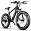 Vélo de montagne électrique premium avec moteur de 1000W et pneus larges