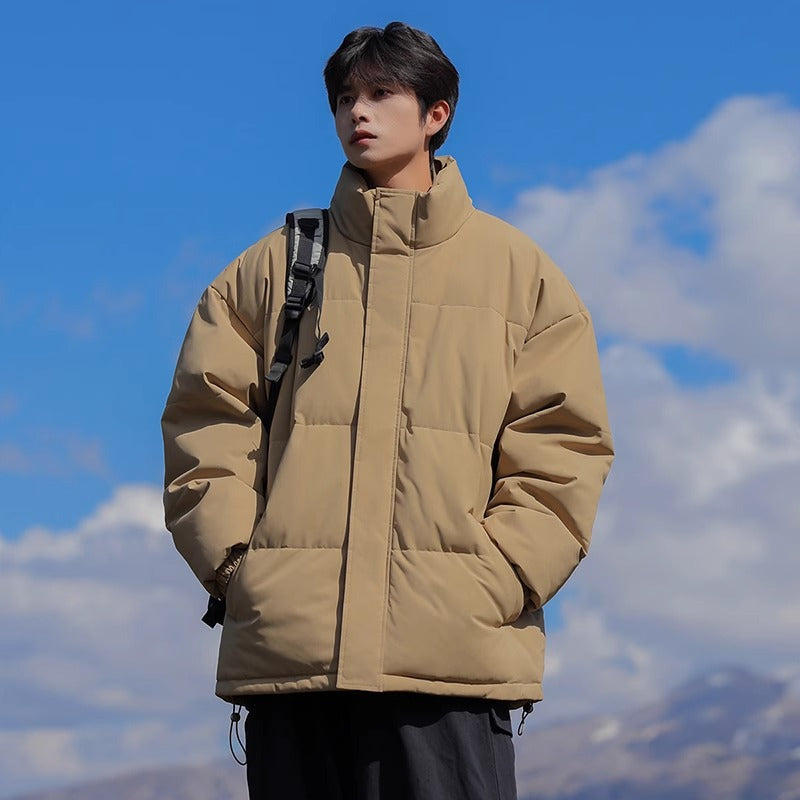 Veste en duvet de coton ample pour l'automne et l'hiver