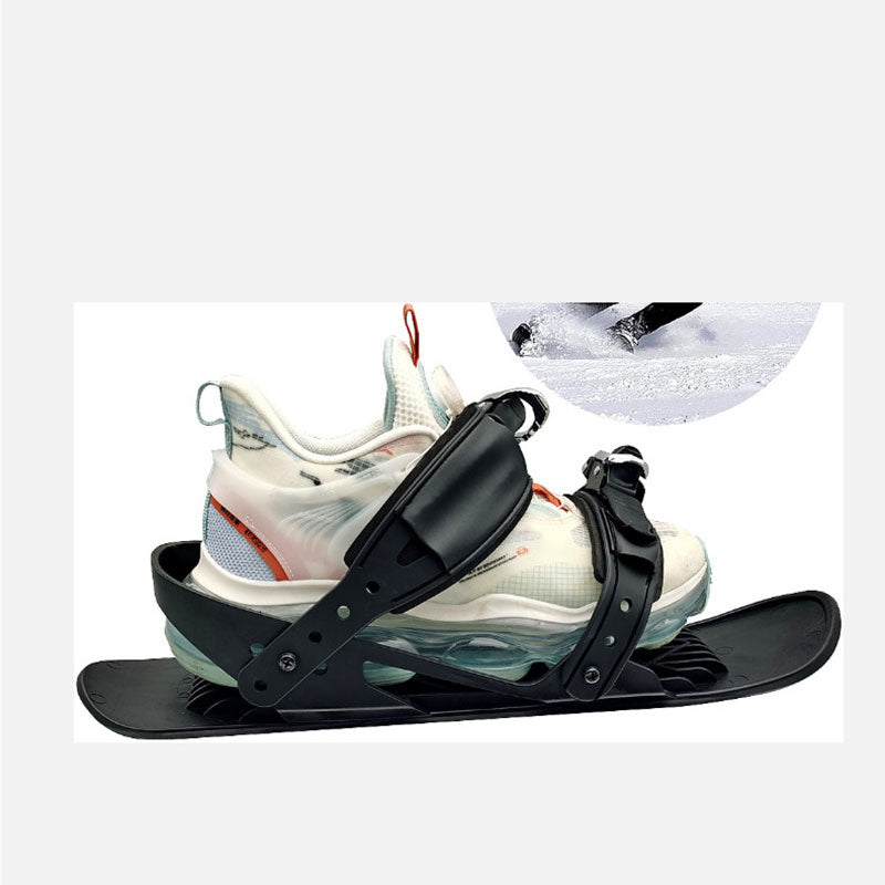 Mini Ski Skates - Portable Adjustable Skiboard Shoes