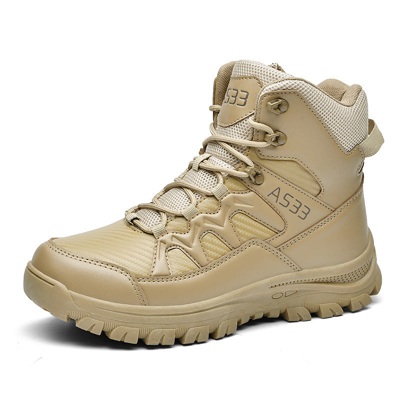 Bottes de combat non glissantes pour hommes en plein air