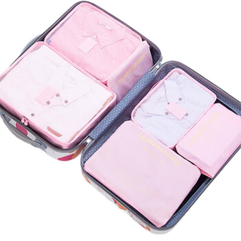 Travel Six-Piece Large Capacity Storage Bag Set