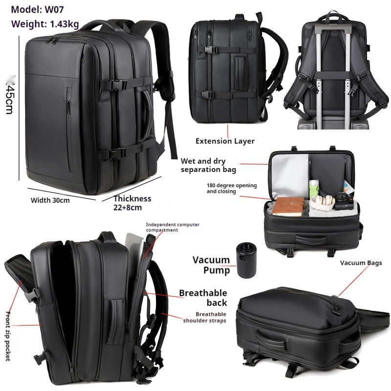 Premium Waterproof Business Backpack with Large Capacity