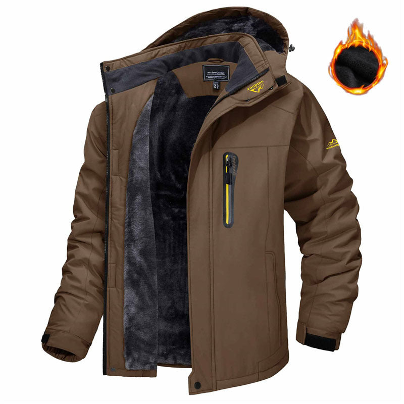 Premium Windproof Long Sleeve Puffer Jacket