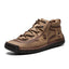 Men's Casual Hand-Stitched Low Top Martin Boots