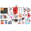 WSK 14-Day Deluxe Food Storage Emergency Survival Kit with Rolling Bag - Korvel