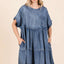 Robe Mini Surdimensionnée avec Design Boho pour Femmes