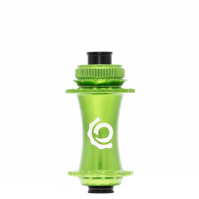 Industry Nine Solix M Classic Front Disc Hub - 24H 15mm TA 110mm Boost Lime