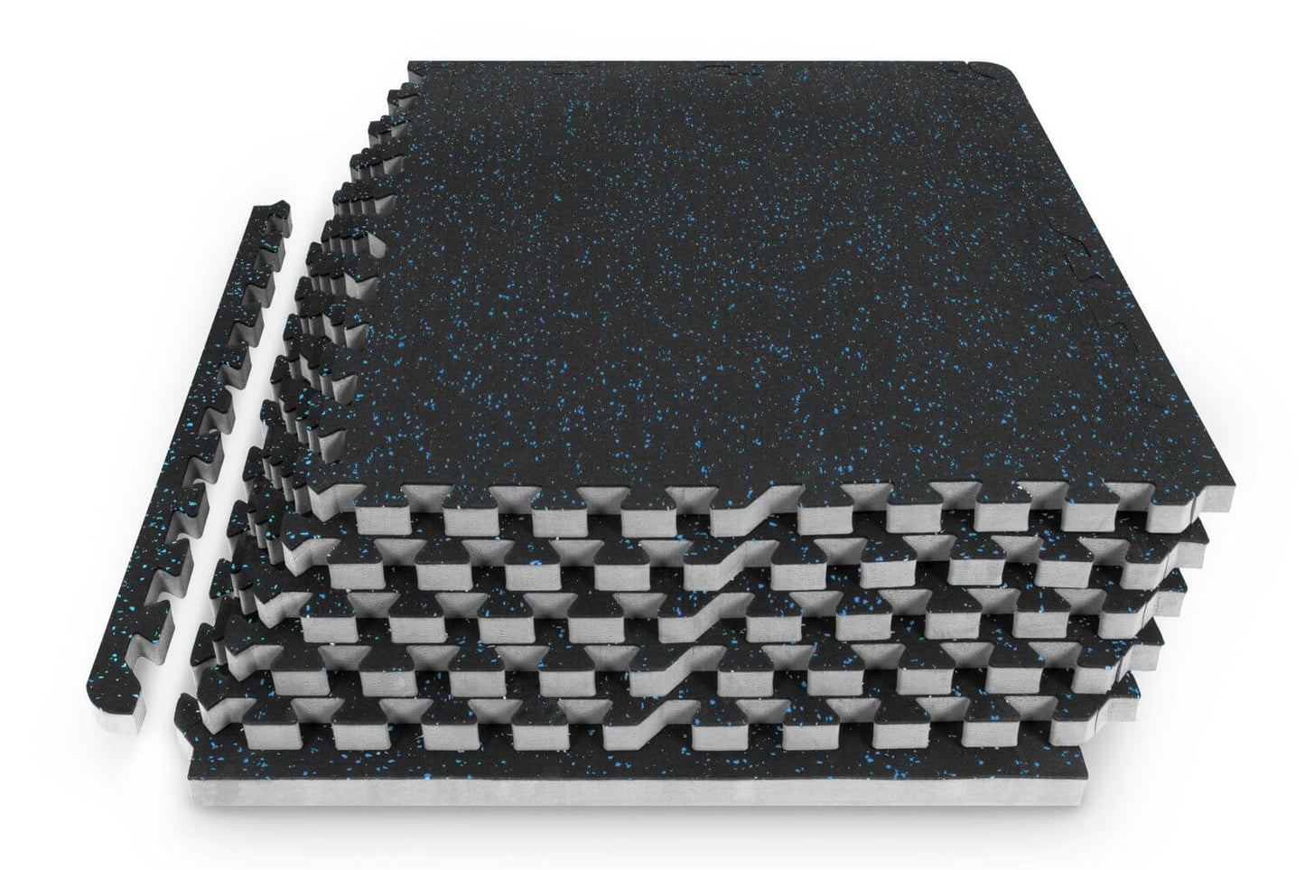 Rubber Top Exercise Puzzle Mat - 0.75in, 24sqft