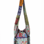 Kathmandu Collection Vintage Patchwork Hobo Bag with Water Bottle Pockets - Korvel