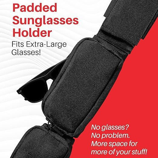 Passport Crossbody Bag with 3 Pockets