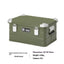 Premium Outdoor Aluminum Alloy Storage Box for Camping