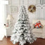 Gran Árbol de Navidad Blanco Nieve