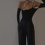 Elegant Long-Sleeved Women's Jumpsuit