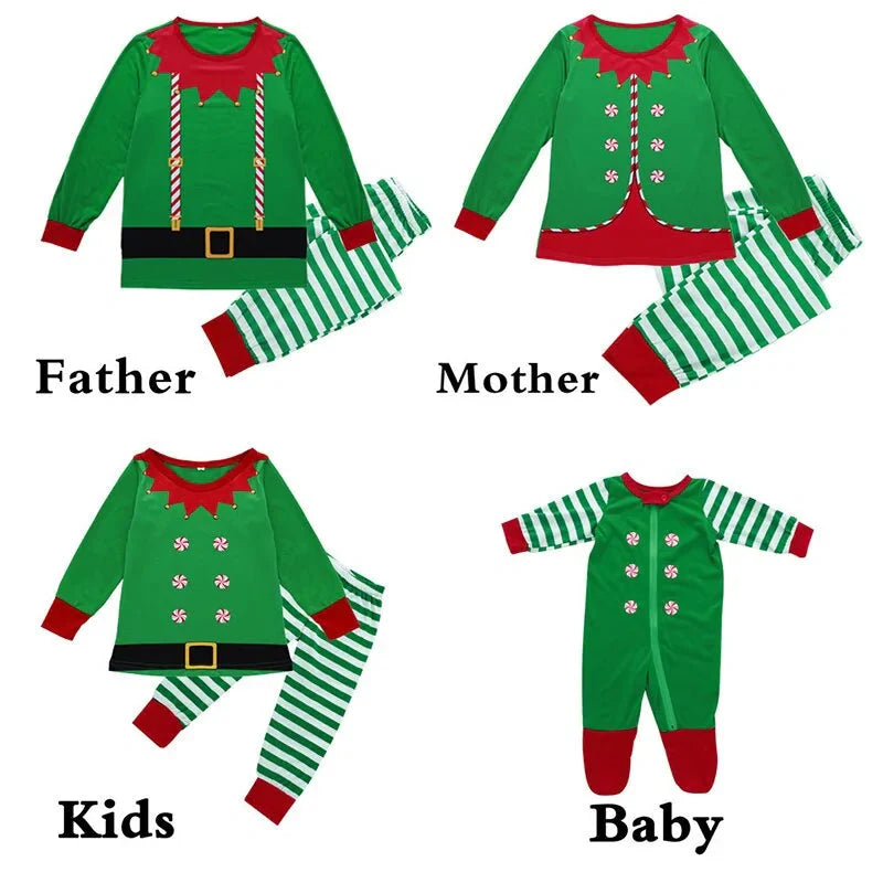 Conjunto de Pijamas Familiar de Navidad
