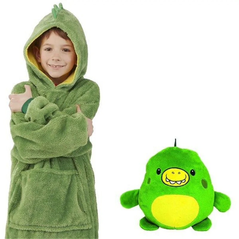 Sudadera con Capucha de Manta para Niños