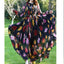 Elegant Floral Printed Maxi Dress