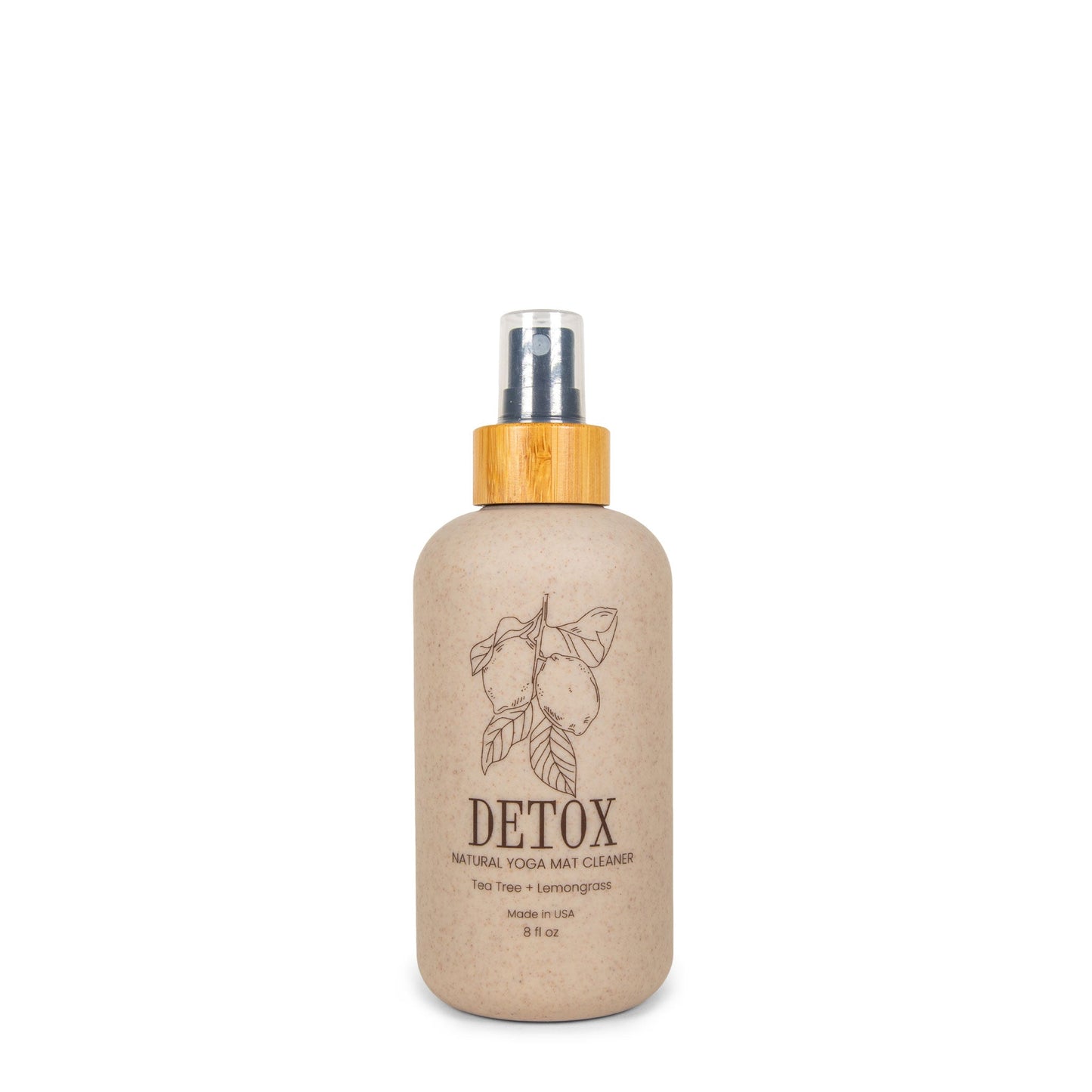 Eco-Friendly Yoga Mat Cleaner - 8oz Refreshing Spray - Korvel
