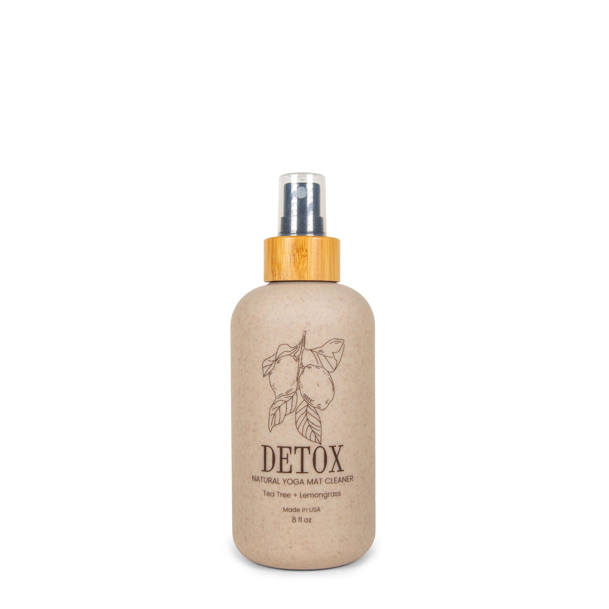 Eco-Friendly Yoga Mat Cleaner - 8oz Refreshing Spray - Korvel