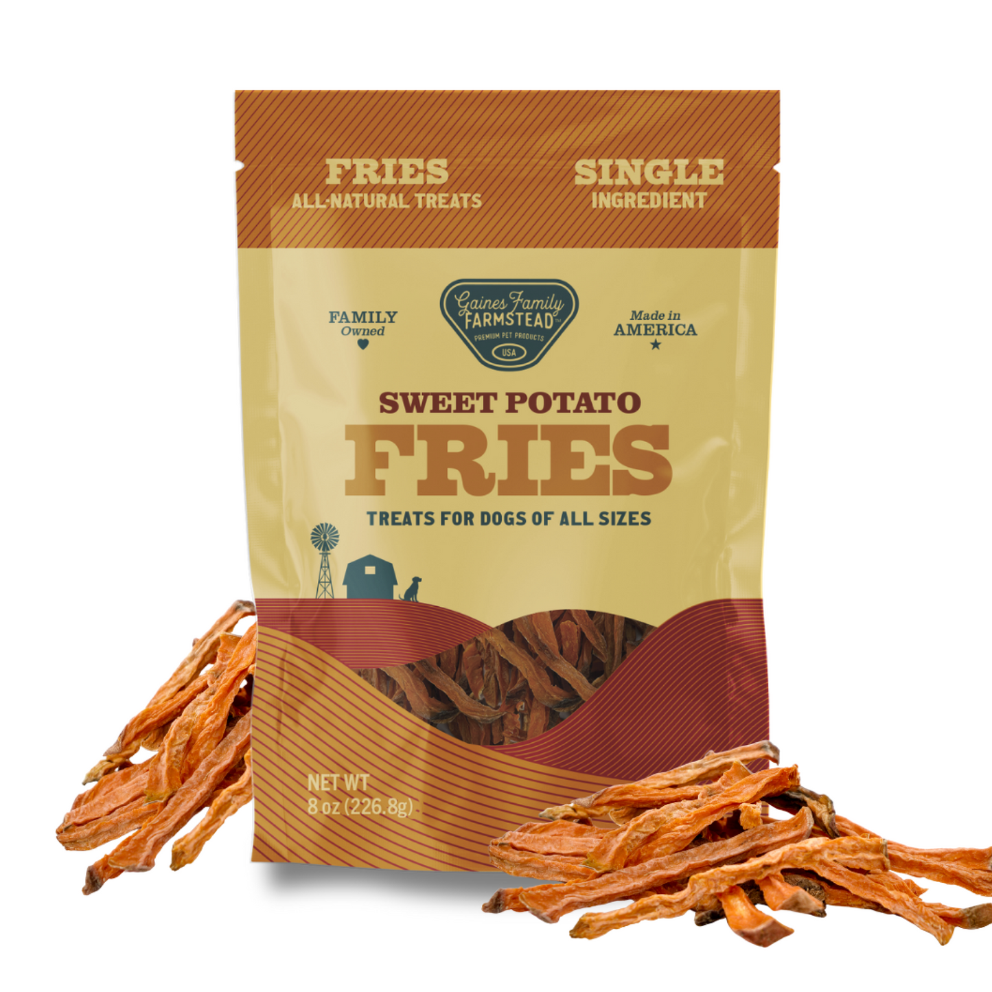 Crunchy Sweet Potato Dog Treats - Korvel