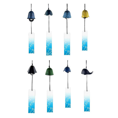 Traditional Japanese Furin Wind Chime - Nambu Cast Iron Bells