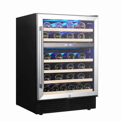 SOTOLA Refrigerador de Vino de Doble Zona de 24" - 46 Botellas