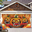 Banner de puerta de garaje Halloween Bosque Nebuloso