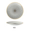 Geometric Pattern Ceramic Plate