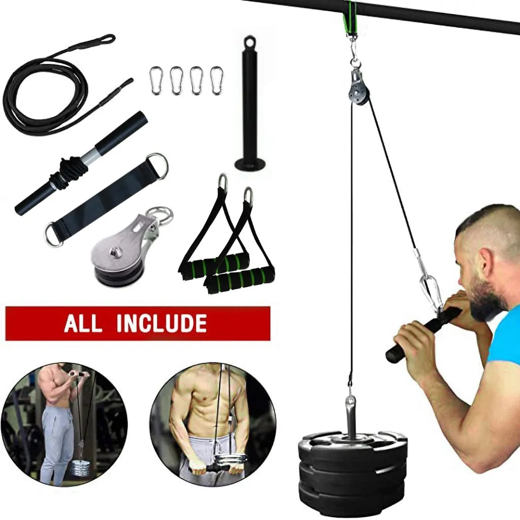 Equipo de gimnasio de cable de polea DIY