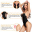 Deep V-Neck Shapewear Bodysuit for Women