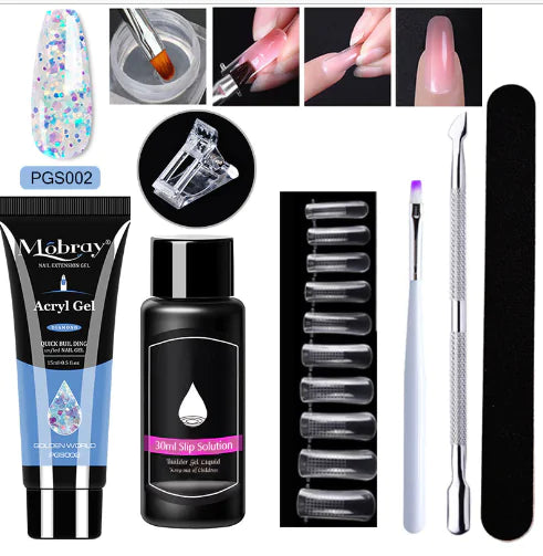 Premium Poly Nail Gel Set for Stunning Nail Art