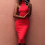 Fitted Neck Bodycon Dress - Elegant Summer Style