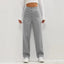 Pantalons décontractés taille haute pour un style sans effort