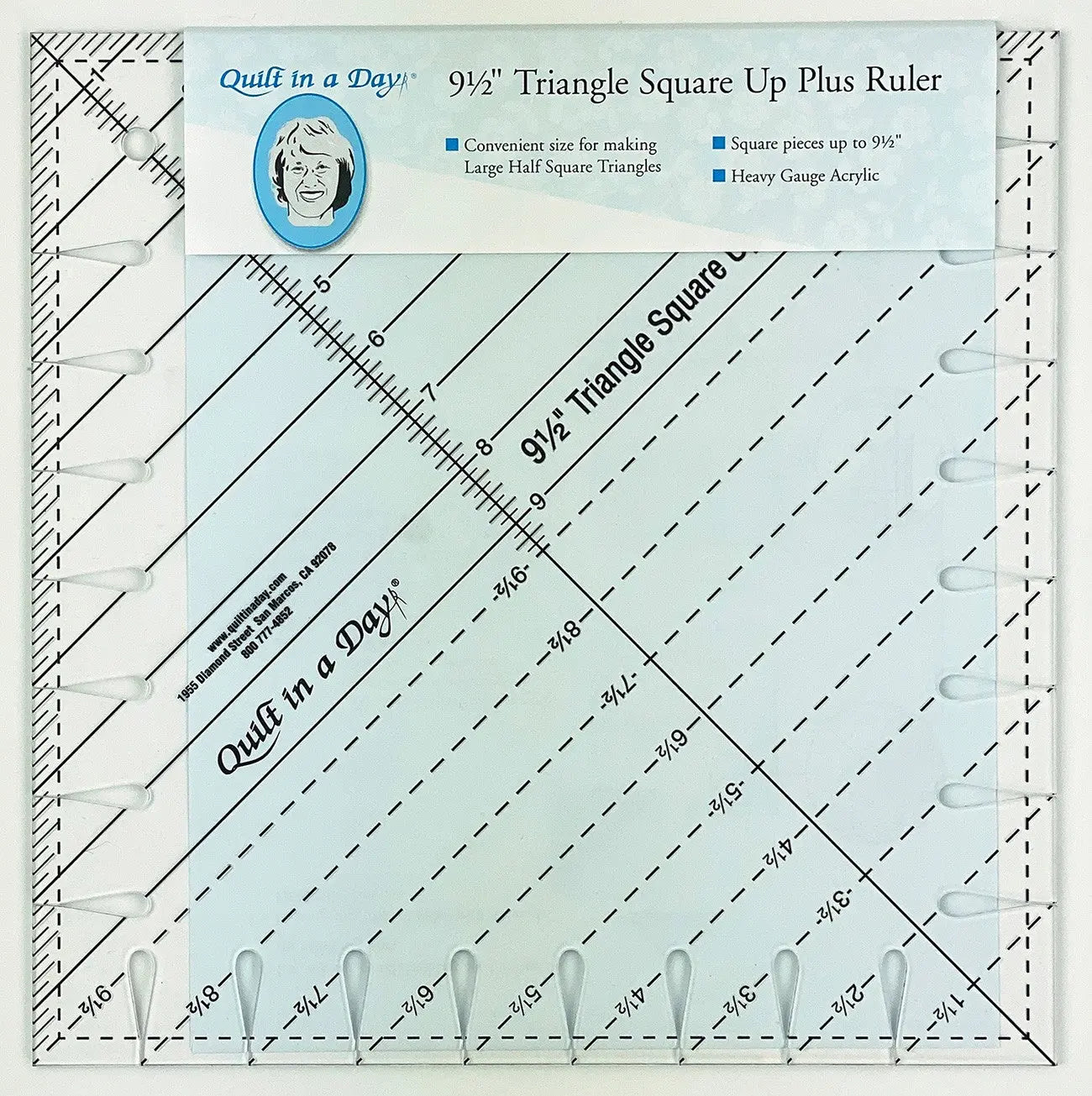 Règle 9 1/2 Triangle Square Up PLUS