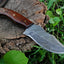 Artisan Crafted Damascus Steel Hunting Knife - Korvel