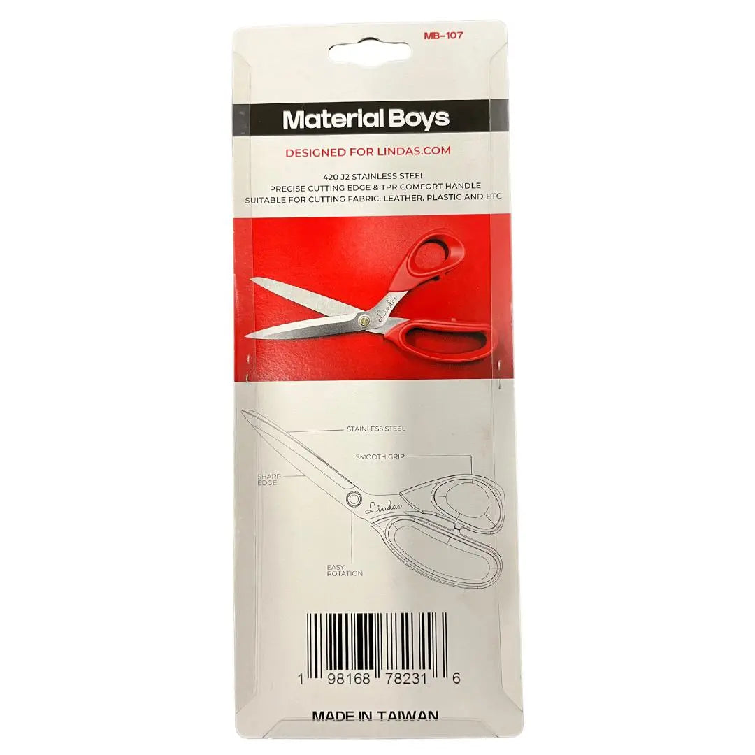 Linda's 9 Inch Premium Stainless Steel Fabric Scissors