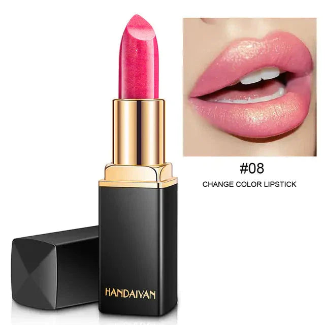 9 Colors Waterproof Glitter Lipstick - Korvel