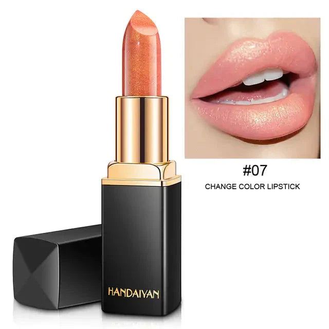 9 Colors Waterproof Glitter Lipstick - Korvel