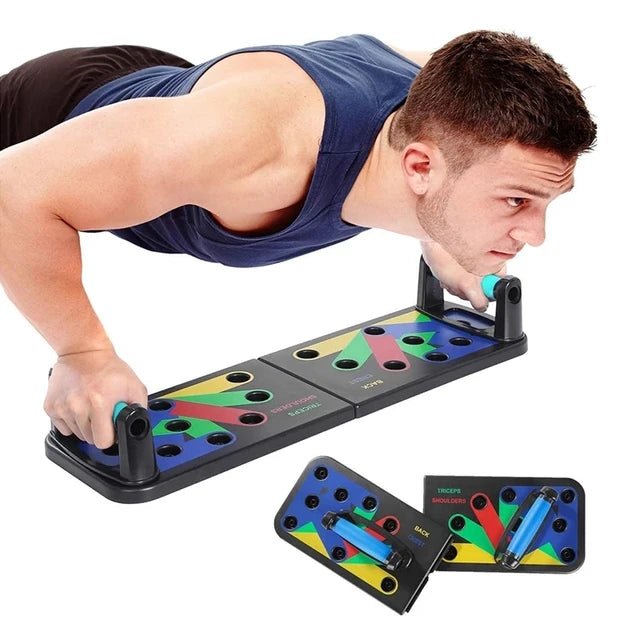 Planche à Pompes 9-en-1 pour Fitness à Domicile