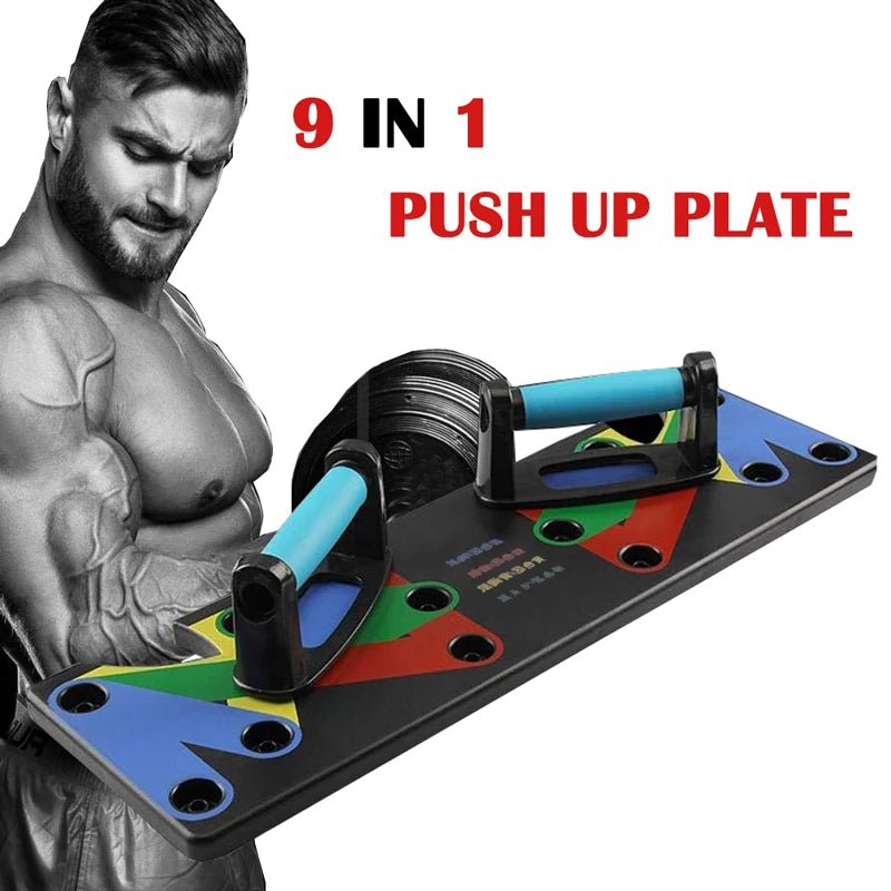 Planche à Pompes 9-en-1 pour Fitness à Domicile