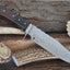 Artisan Crafted Damascus Steel Hunting Knife - Korvel