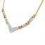Collier Déclaration en Diamant en Or 10K en Forme de V - 1,0 Cttw