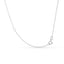 Collier Pendentif en Argent Sterling 0,5 Cttw avec Diamant en Monture Bezel