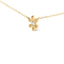 Collar de Cadena Floral de Diamantes en Oro Amarillo de 10K