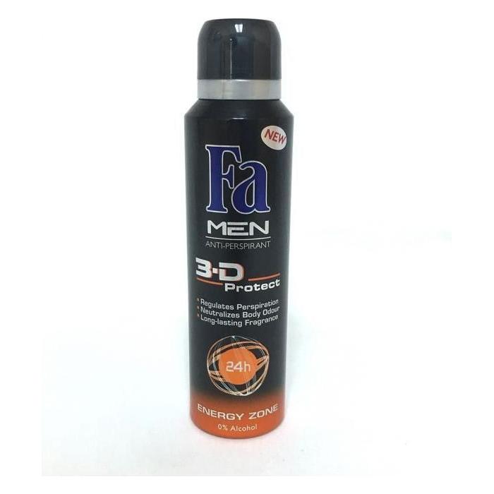 Spray Déodorant Fa Energy Zone pour Hommes - 150ml
