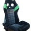 Sièges Premium 2nd Option Racing 9003B-BK/GR