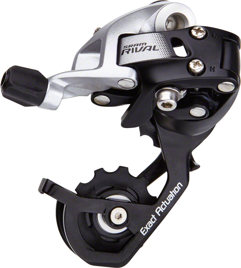 SRAM Rival 22 Desviador Trasero - 11 Velocidades Corto Negro/Plata