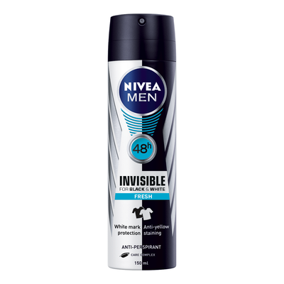 Nivea Men Invisible For Black & White Fresh 150ml